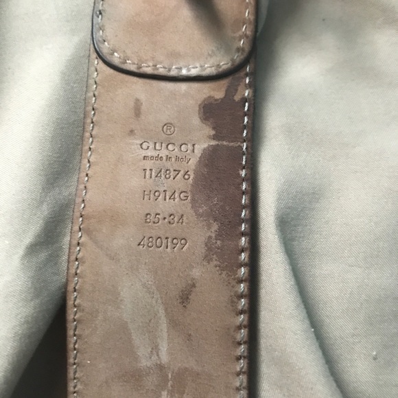 Gucci belt size 34 - Picture 4 of 5